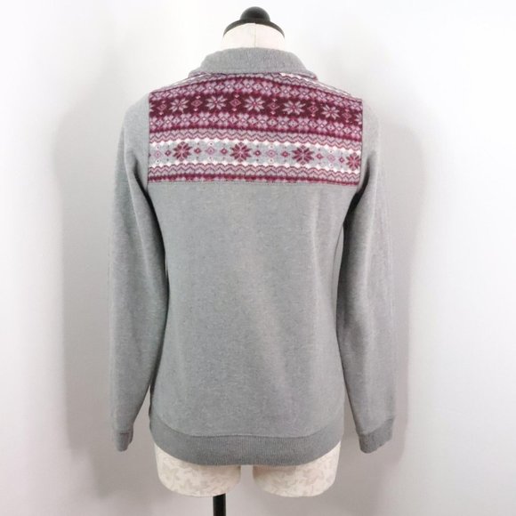 Prince & Fox Women's XS Fair Isle Pullover Long Sleeve Casual Comfy Sweatshirt - Picture 5 of 8